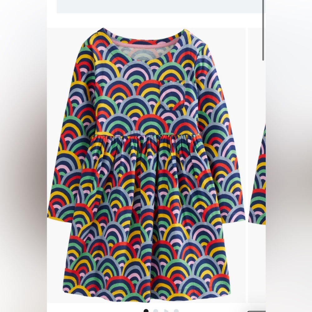 Boden Colorful Abstract Dress